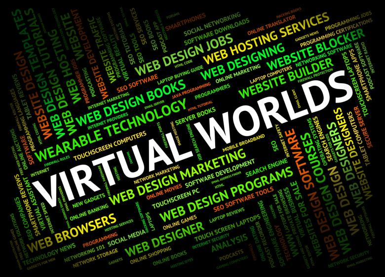 Free stock image of Virtual Worlds Indicates Independent Contractor And Freelance created by Stuart Miles