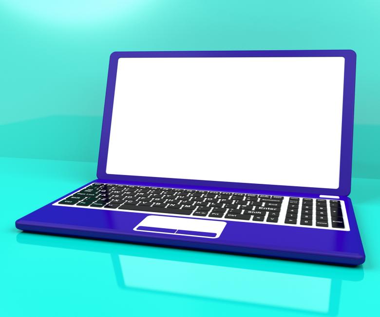 Free stock image of Computer On Desk With White Copyspace created by Stuart Miles