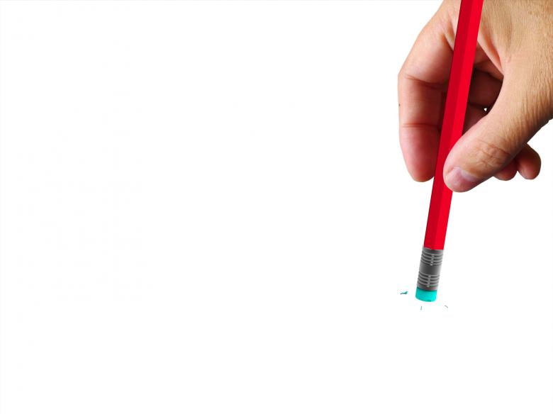 Free stock image of Paper With Erasing Pencil Shows Eraser Text Copy Space created by Stuart Miles