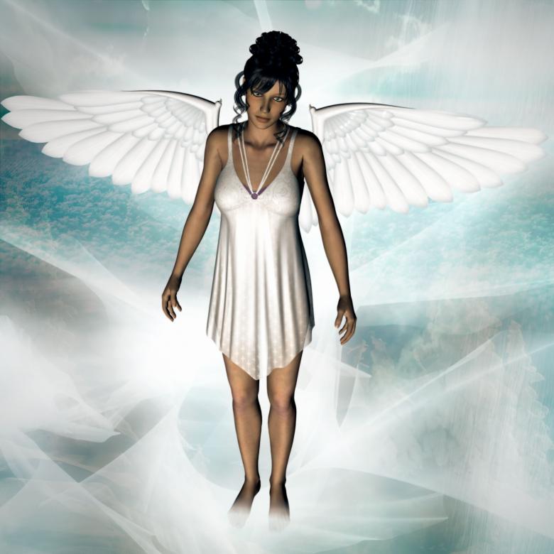 Free stock image of Angel 3D Character created by bykst