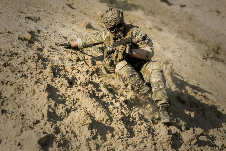 Free stock image of American Soldier created by Pixabay