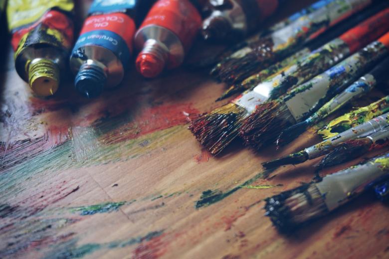 Free stock image of Paint Brushes created by Pixabay