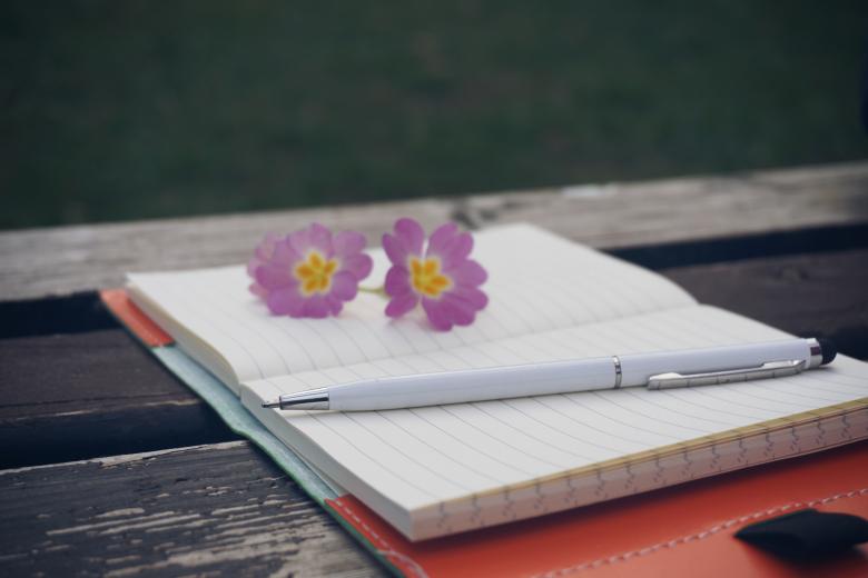 Free stock image of Diary on the Old Bench created by Pixabay