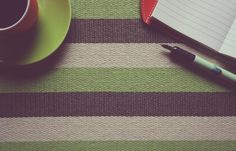 Free stock image of Coffee and Diary created by Pixabay