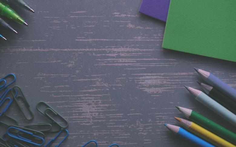 Free stock image of Pencils on the Table created by Pixabay