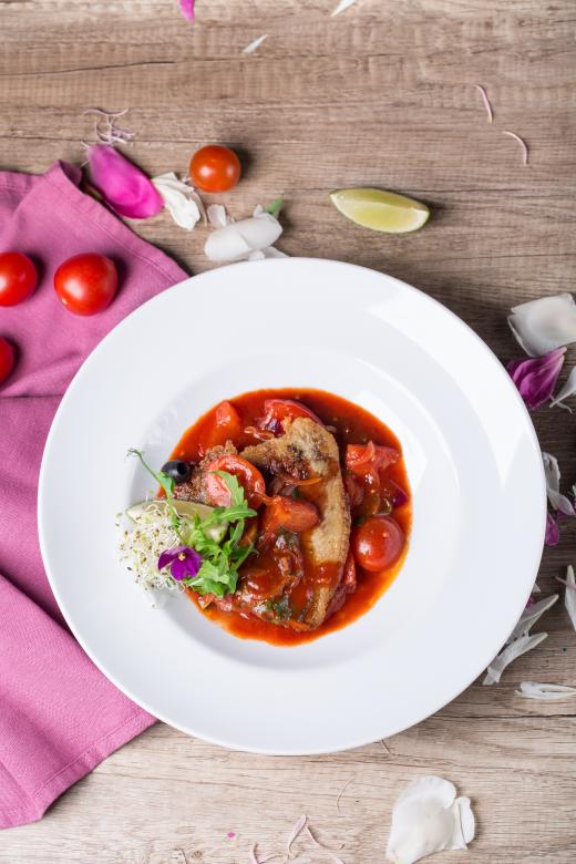 Free stock image of Seafood in Tomato Sauce created by shvydkova