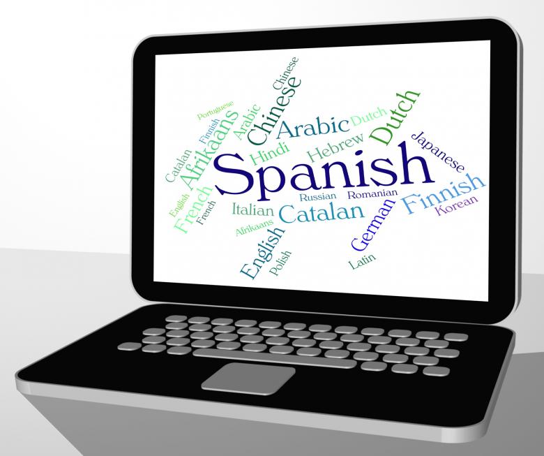 Free stock image of Spanish Language Means Wordcloud Translator And Text created by Stuart Miles