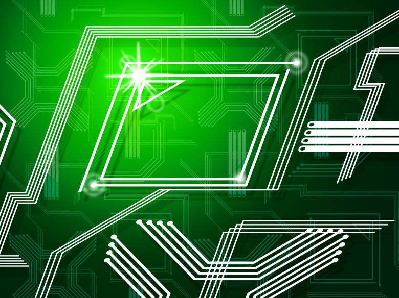 Free stock image of Green Lines Background Shows Telecommunications And Data Pathway created by Stuart Miles