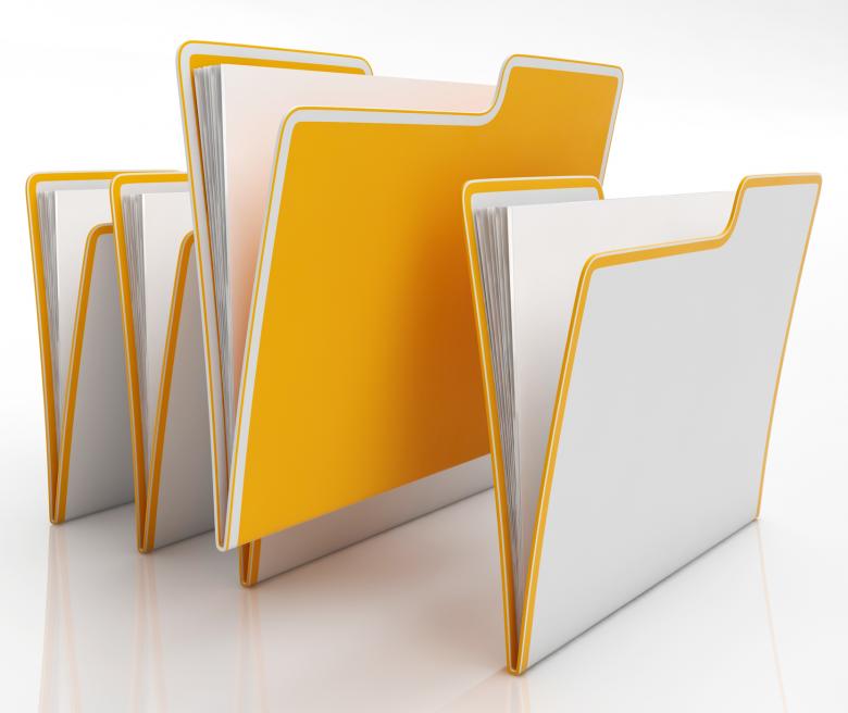 Free stock image of Files Shows Organising And Paperwork created by Stuart Miles