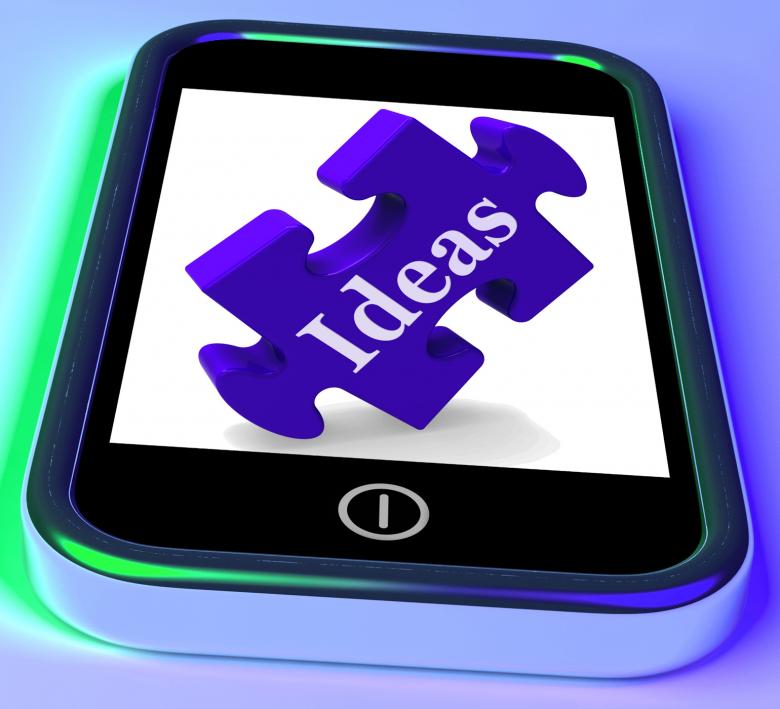 Free stock image of Ideas On Smartphone Showing Mobile Innovations created by Stuart Miles