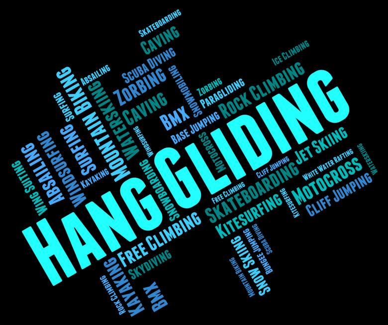 Free stock image of Hang Gliding Represents Hanggliders Glide And Glider created by Stuart Miles