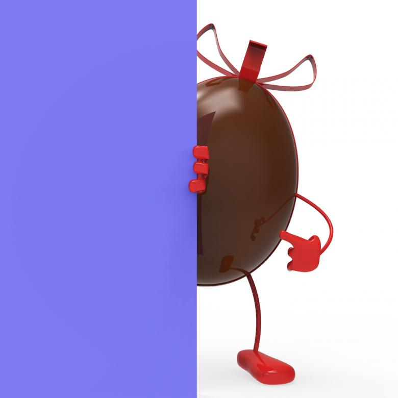 Free stock image of Easter Egg Means Blank Space And Choc created by Stuart Miles