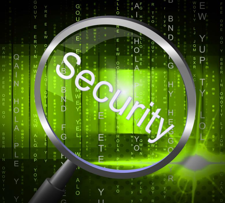 Free stock image of Security Magnifier Means Encryption Password And Magnifying created by Stuart Miles