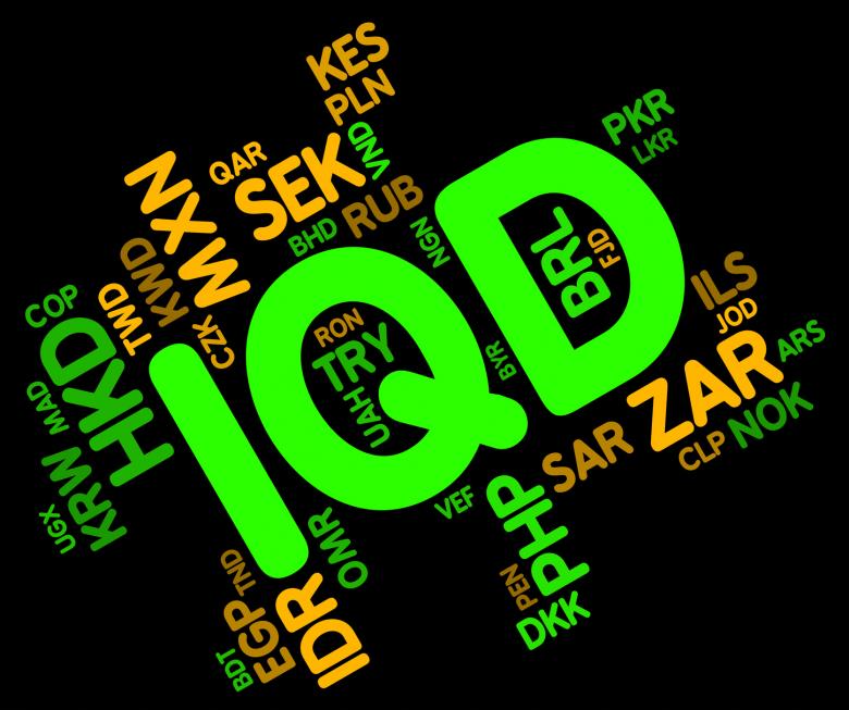 Free stock image of Iqd Currency Indicates Foreign Exchange And Dinar created by Stuart Miles
