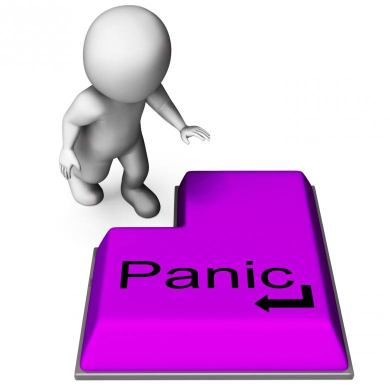 Free stock image of Panic Key Means Alarm Distress And Dread created by Stuart Miles