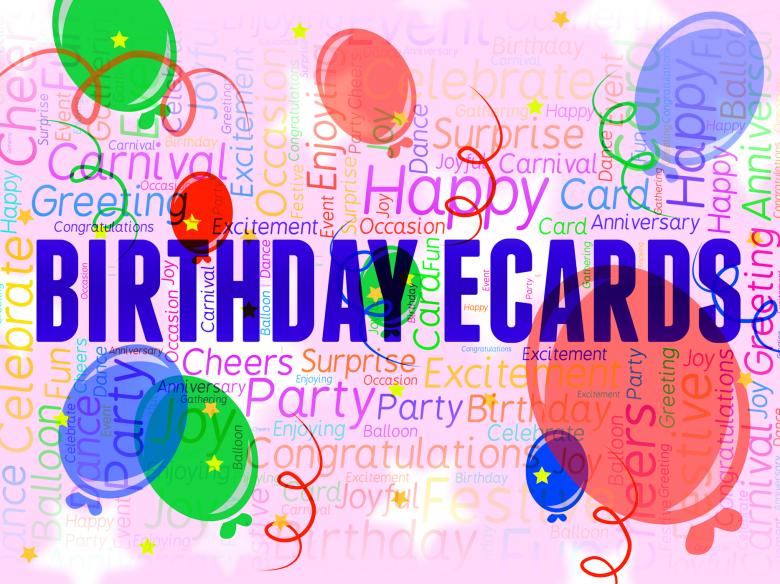 Free stock image of Birthday Ecards Represents Www Celebration And Internet created by Stuart Miles