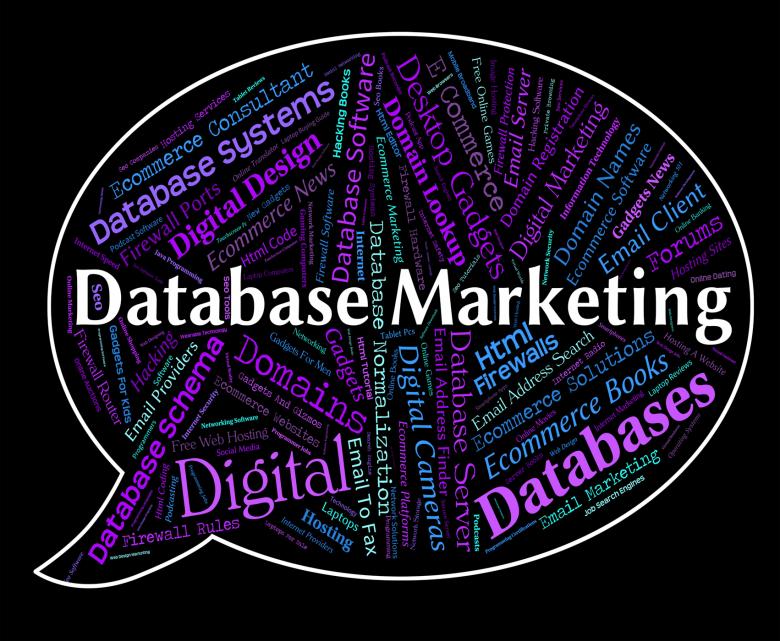 Free stock image of Database Marketing Represents Sales Words And Computing created by Stuart Miles