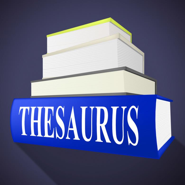 Free stock image of Thesaurus Book Indicates Linguistics Language And Synonym created by Stuart Miles