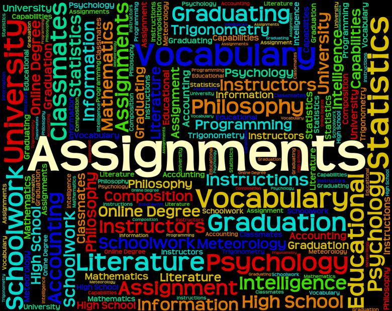 Free stock image of Assignments Word Represents Exercise Tasks And Undertaking created by Stuart Miles