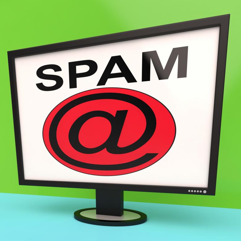 Free stock image of Spam Message Shows Junk Unsolicited Unwanted E-mail created by Stuart Miles