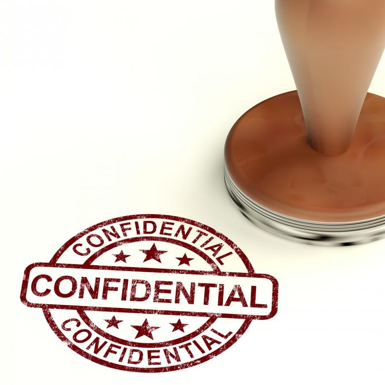 Free stock image of Confidential Stamp Showing Private Correspondence Or Documents created by Stuart Miles