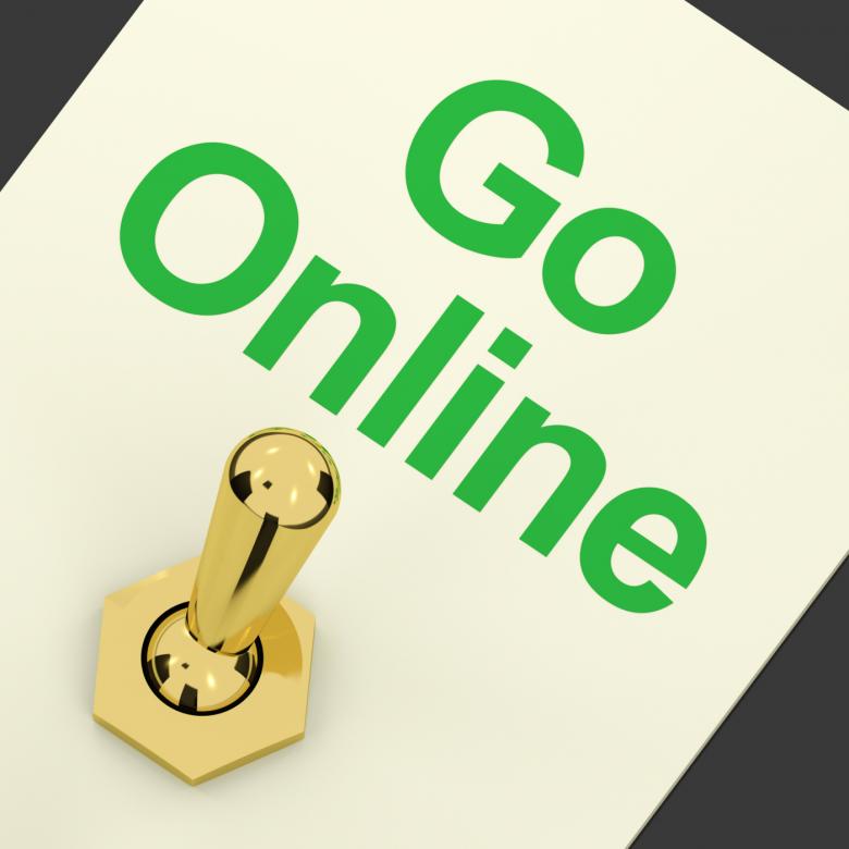 Free stock image of Go Online Switch For Online Websites Or Internet created by Stuart Miles