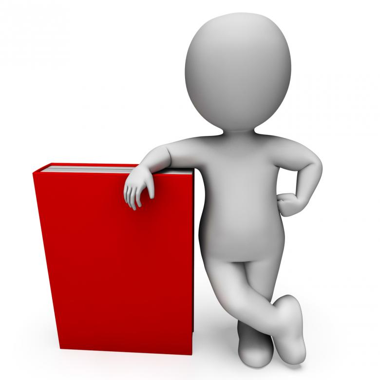 Free stock image of Student With Book Shows Research created by Stuart Miles