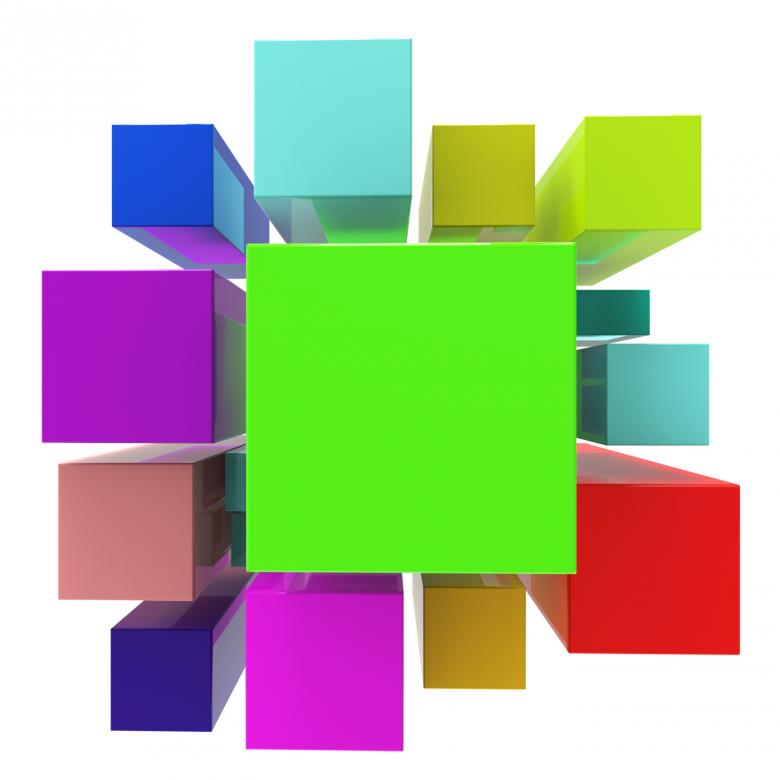 Free stock image of Blocks Background Means Empty Space And Abstract created by Stuart Miles