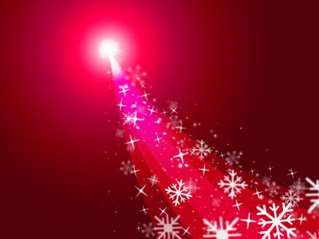 Red Xmas Represents New Year And Celebrate - Free Stock Photo
