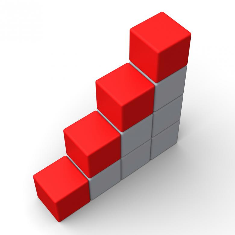 Free stock image of Four Blank Steps Show Copy Space For 4 Letter Word created by Stuart Miles