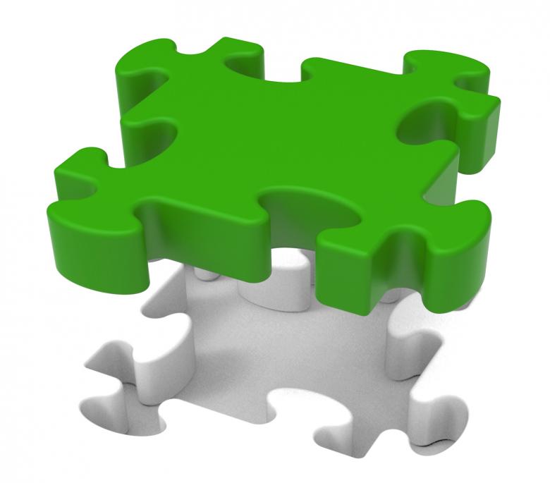 Free stock image of Puzzle Piece Shows Individual Object Problem created by Stuart Miles