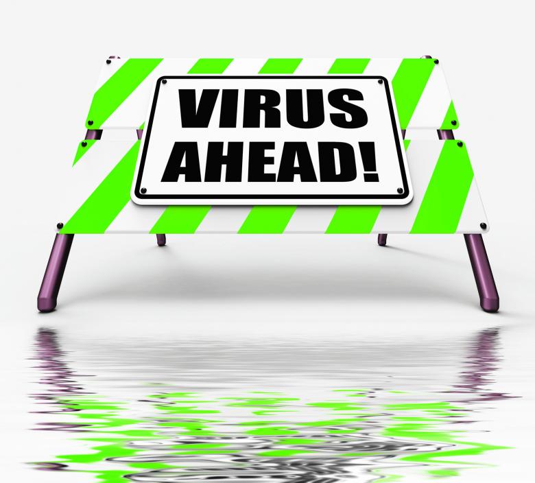 Free stock image of Virus Ahead Displays Viruses and Future Malicious Damage created by Stuart Miles