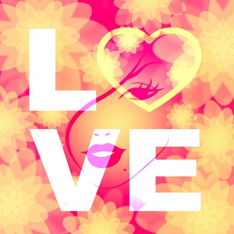 Free stock image of Love Heart Represents Compassion Fondness And Devotion created by Stuart Miles