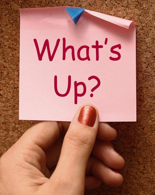 Free stock image of Whats Up Note Means What Is Going On created by Stuart Miles