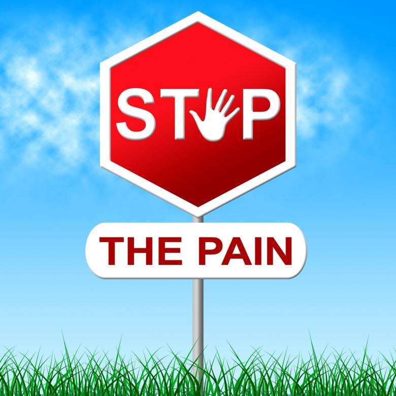 Free stock image of Stop Pain Means Torture Danger And Caution created by Stuart Miles