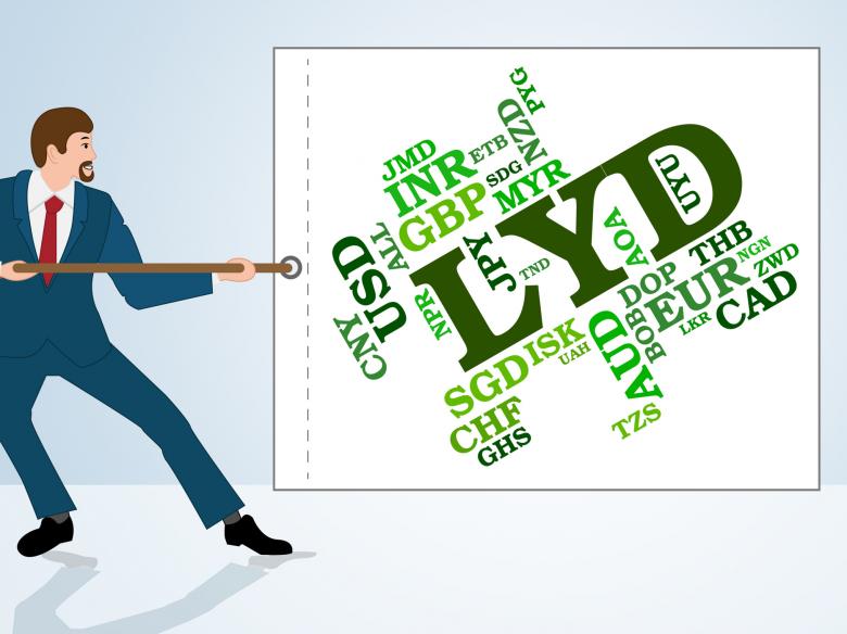 Free stock image of Lyd Currency Indicates Foreign Exchange And Coin created by Stuart Miles