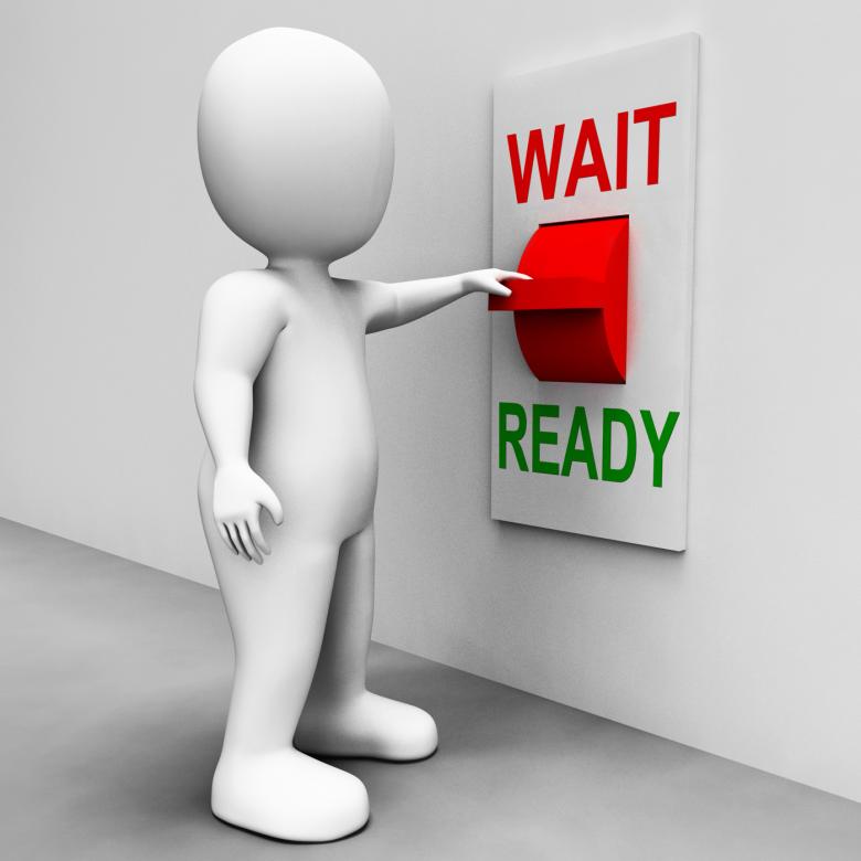 Free stock image of Ready Wait Switch Means Prepared and Waiting created by Stuart Miles