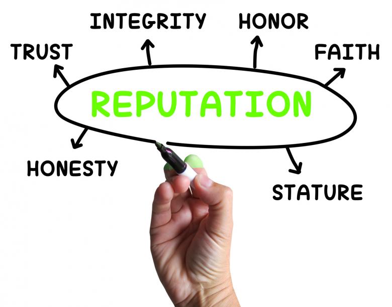 Free stock image of Reputation Diagram Means Credibility Honor And Integrity created by Stuart Miles