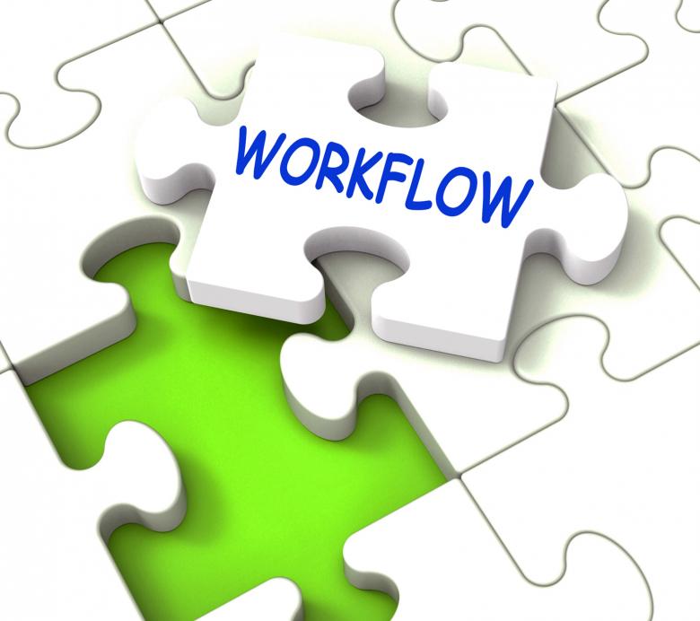 Free stock image of Workflow Puzzle Shows Structure Process Flow Or Procedure created by Stuart Miles