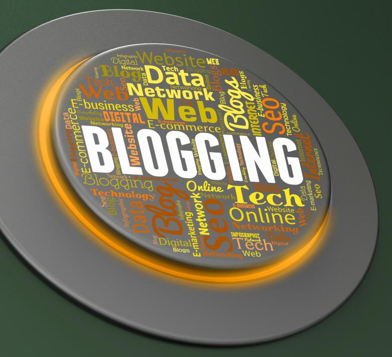 Free stock image of Blogging Button Indicates Web Site And Blogger created by Stuart Miles