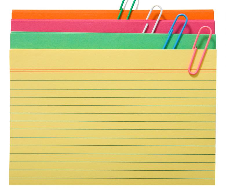 Free stock image of Blank Index Cards For Notes created by Stuart Miles