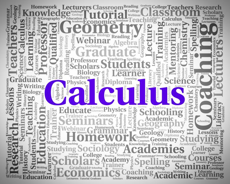 Free stock image of Calculus Word Indicates Algebra Figures And Words created by Stuart Miles