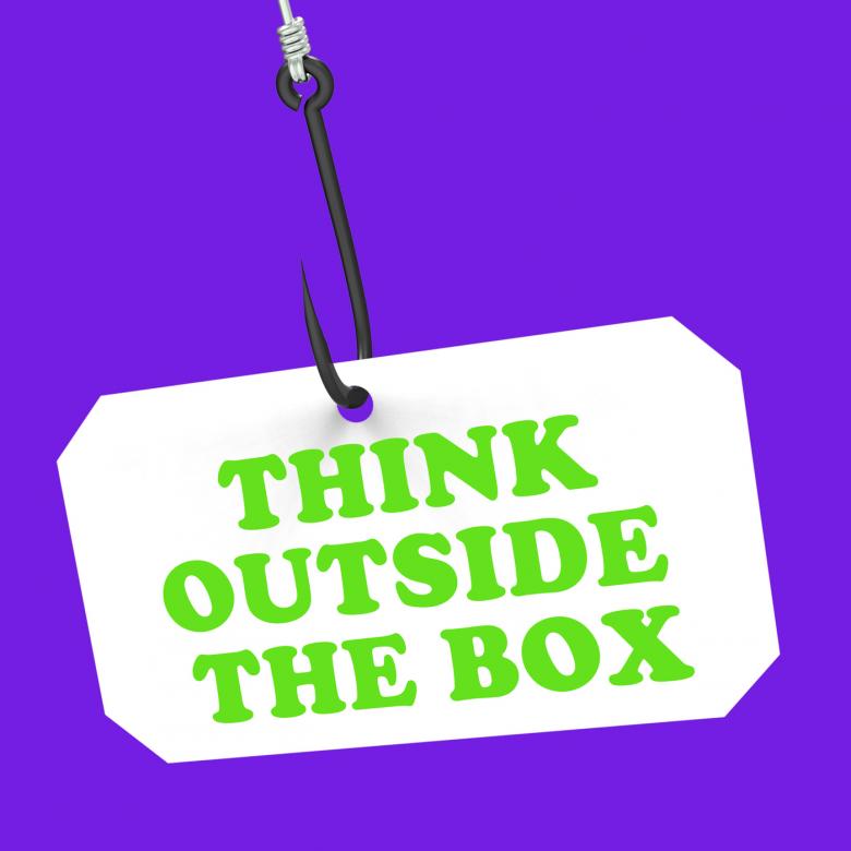 Free stock image of Think Outside The Box On Hook Shows Imagination And Creativity created by Stuart Miles
