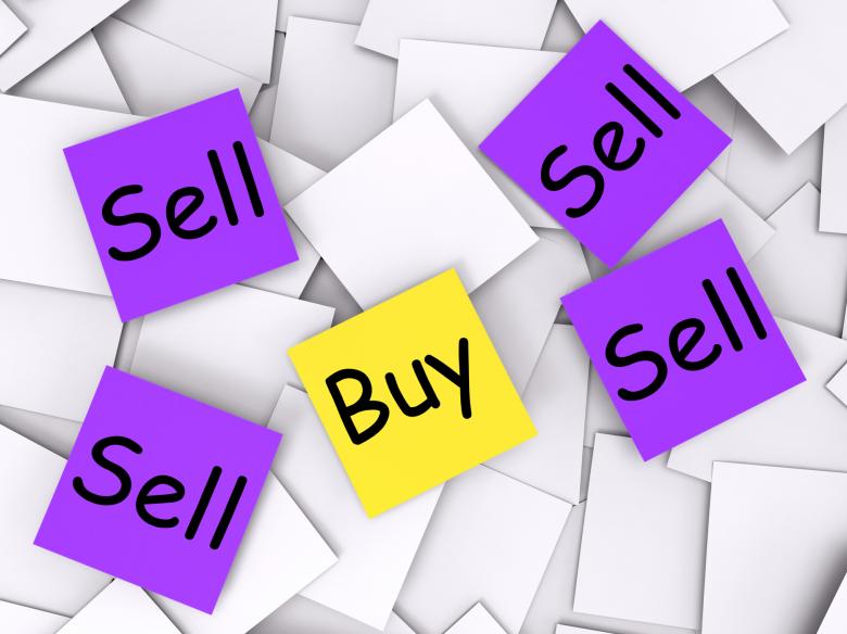 Free stock image of Buy Sell Post-It Notes Show Trade And Commerce created by Stuart Miles