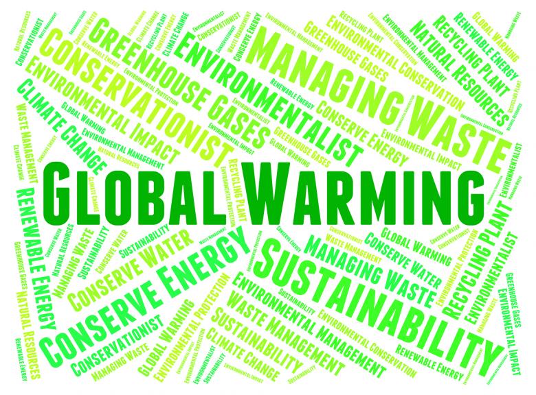 Free stock image of Global Warming Represents Atmosphere Words And Hot created by Stuart Miles