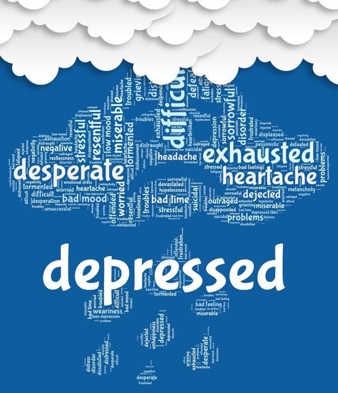 Free stock image of Depressed Word Represents Lost Hope And Anxious created by Stuart Miles