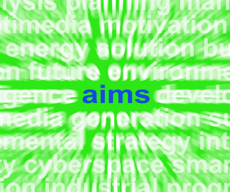 Free stock image of Aims Word Means Purpose Direction And Goals created by Stuart Miles