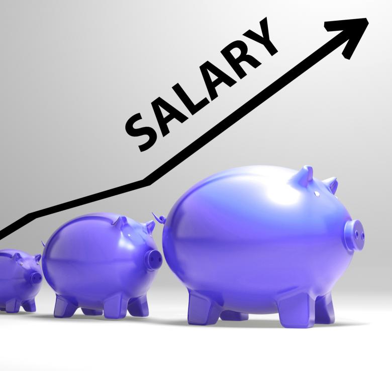 Free stock image of Salary Arrow Shows Pay Rise For Workers created by Stuart Miles