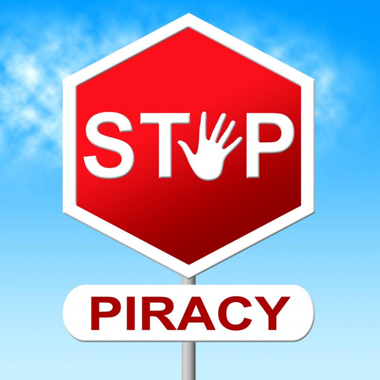 Free stock image of Piracy Stop Indicates Copy Right And Control created by Stuart Miles