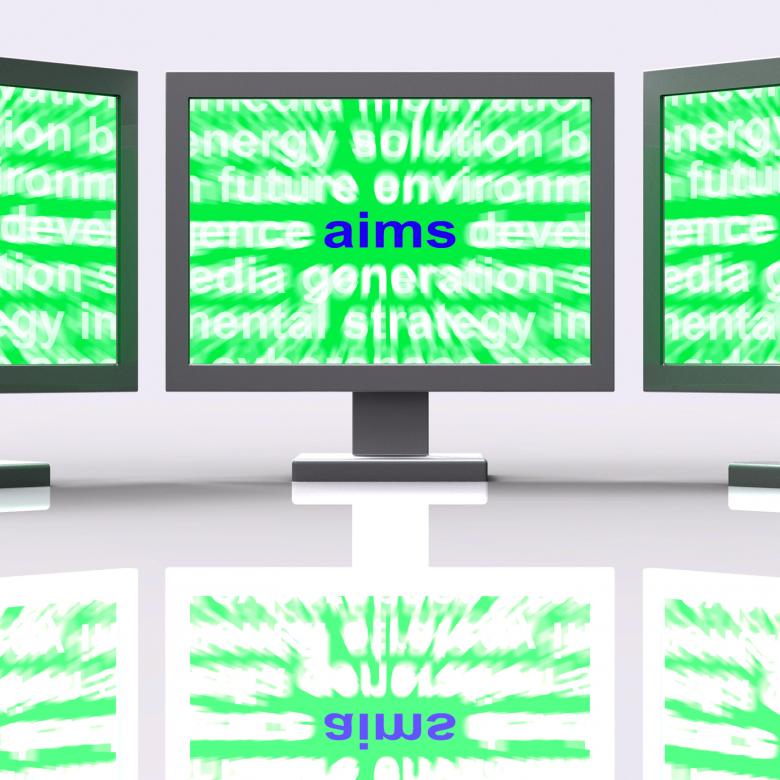 Free stock image of Aims Monitors Means Purpose Direction And Goals created by Stuart Miles